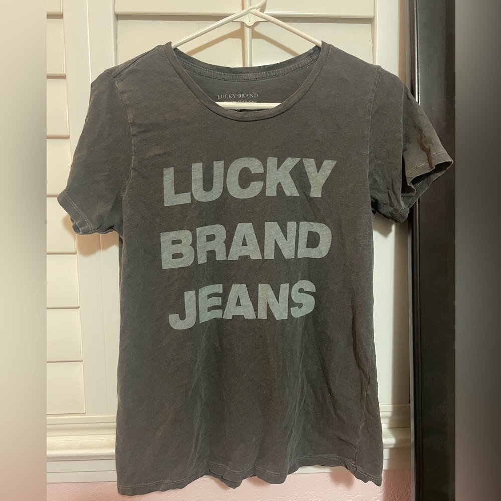 Lucky Brand Jeans Graphic Tee size M